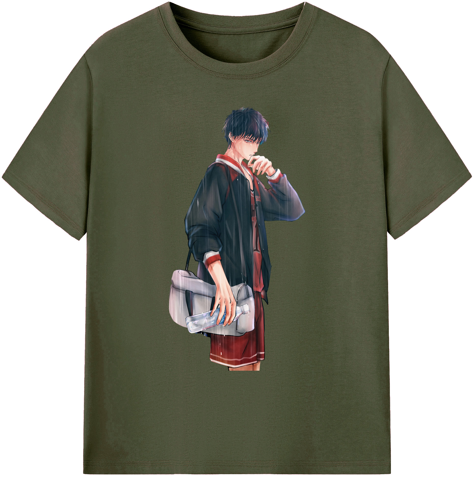 （画像用） SLAM DUNK／スラムダンク 綿100％ メンズ半袖Tシャツ｜肌触りやわらか＆通気性
